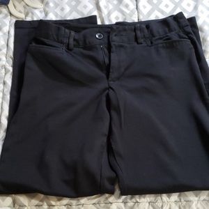 Lee comfort fit cotton blend dress pants black 8P
